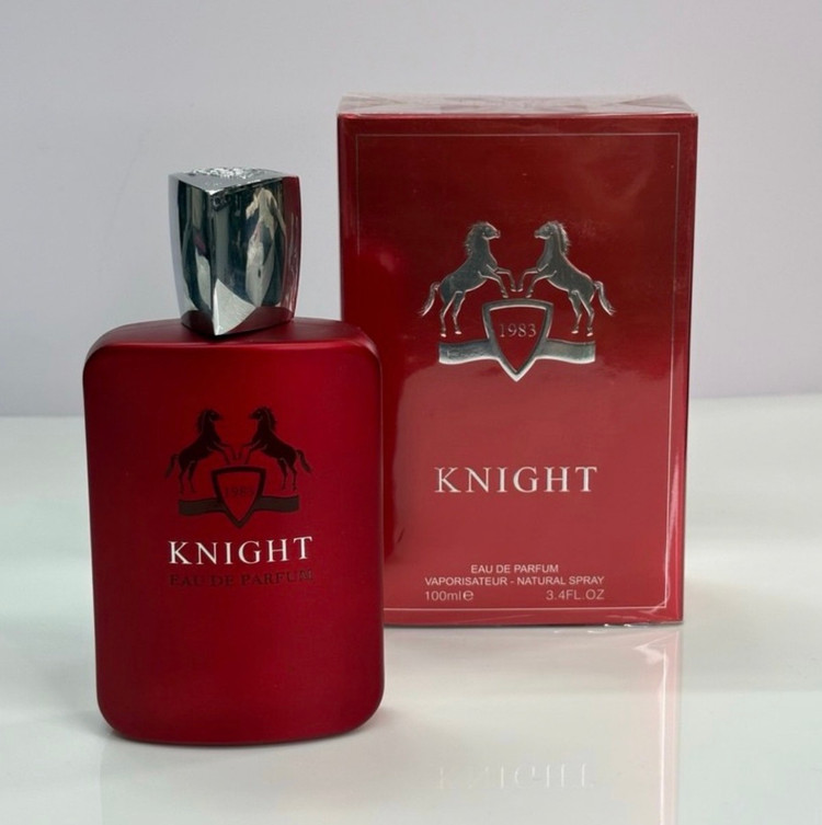 ادکلن یونیسکس(زنانه_مردانه)فراگرنس ورد مدل KNIGHT ( مارلی کالان)حجم ۱۰۰ میل
