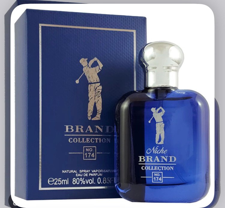 عطر ادکلن مردانه پولو آبی برند کالکشن کد 174 (Ralph Lauren Polo Blue) حجم 25 میل